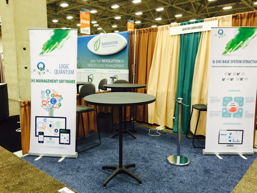 Quantum Compliance Safety 2015 Tradeshow Booth