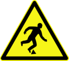 Trip Hazard Sign