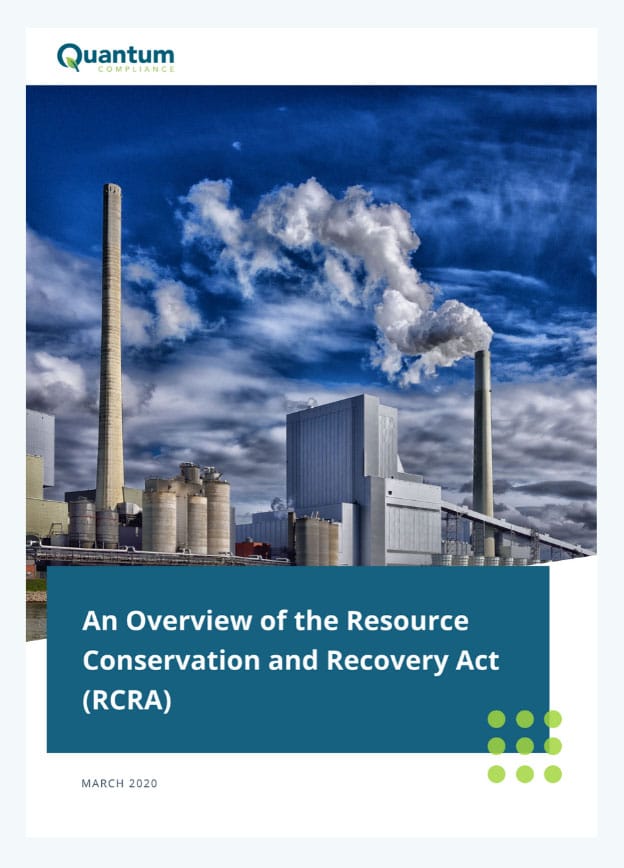 Summary Resource Conservation Recovery Act