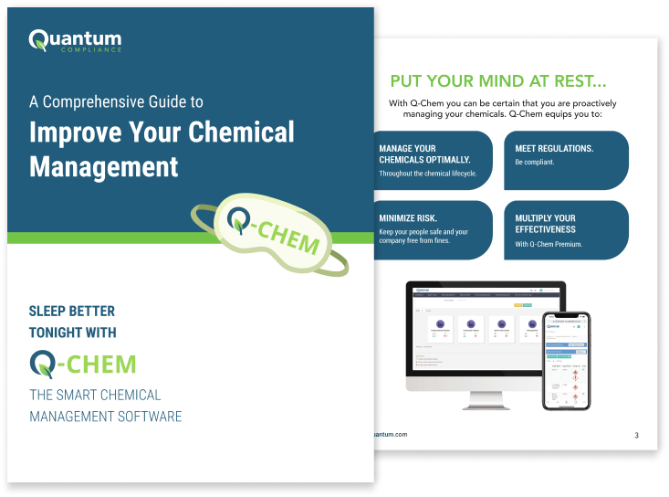 Comprehensive guide to improve your chemical management and sleep better with Q-CHEM, the smart chemical management software